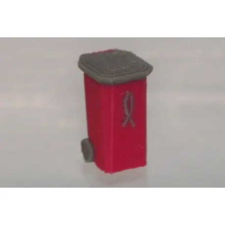 Garbage Can For Cancer Awareness 1