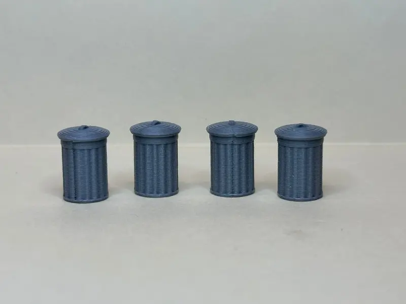 Garbage Cans 31 Gallon Metal 1