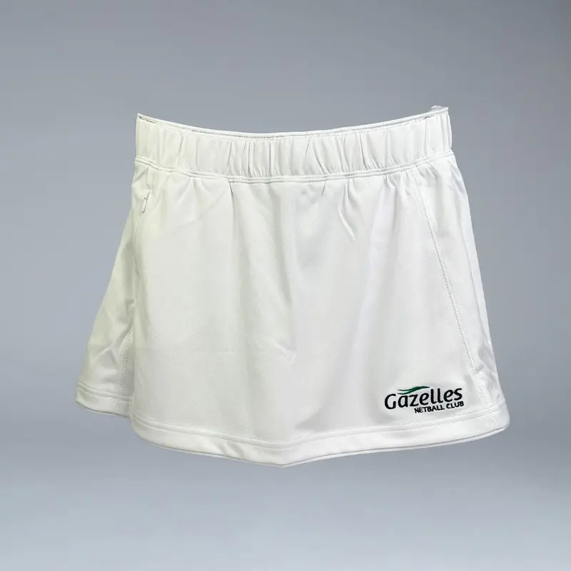 Gazelles Netball Club Umpire Skort With Built In Boyleg Briefs 1