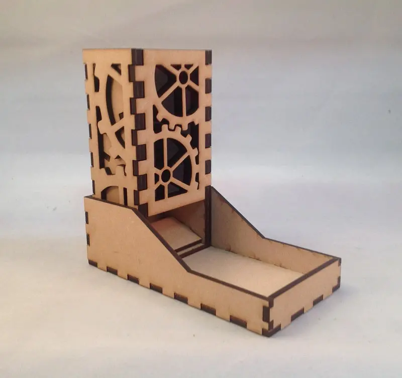 Gears Steampunk Dice Tower V1 1