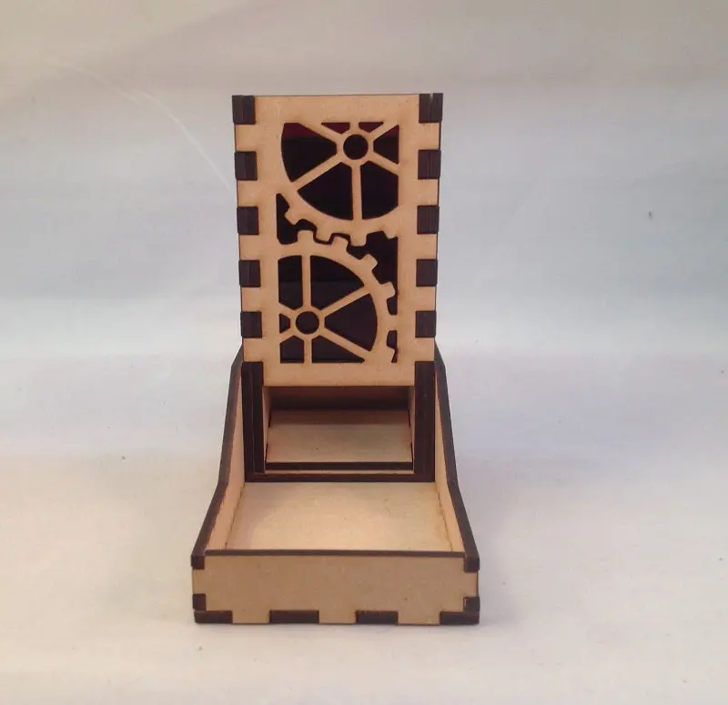 Gears Steampunk Dice Tower V1 2