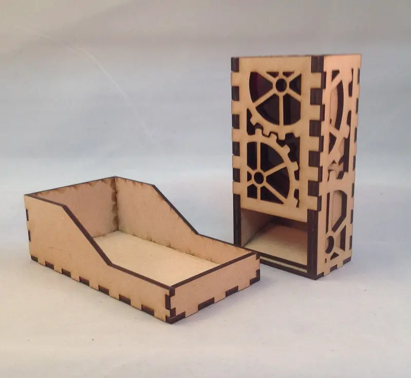 Gears Steampunk Dice Tower V1 3