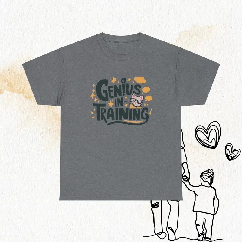 Genius In Training Cotton T-Shirt 6