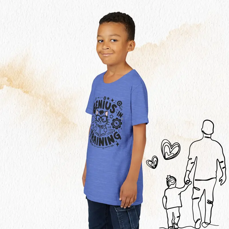 Genius In Training Youth Heavy Cotton T-Shirt 20