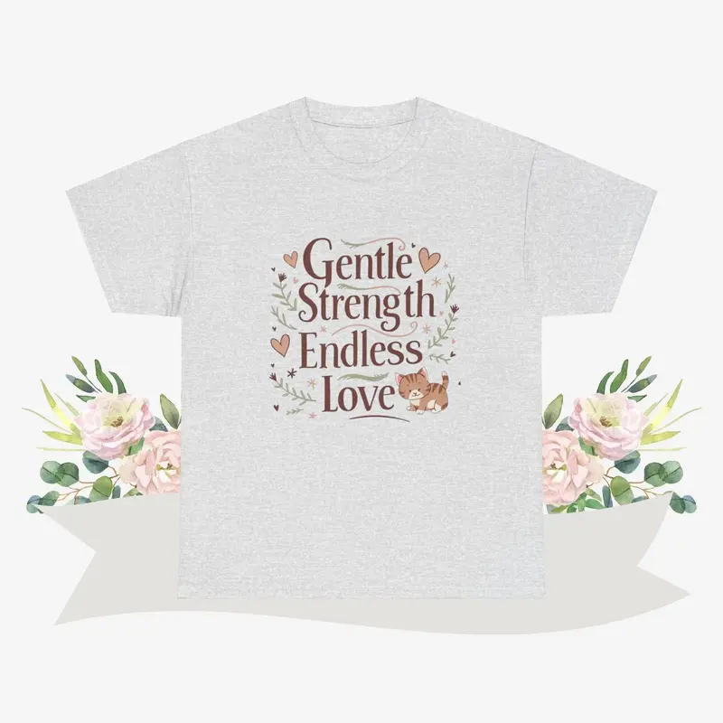 Gentle Strength Endless Love Grandma Cotton Tshirt 10