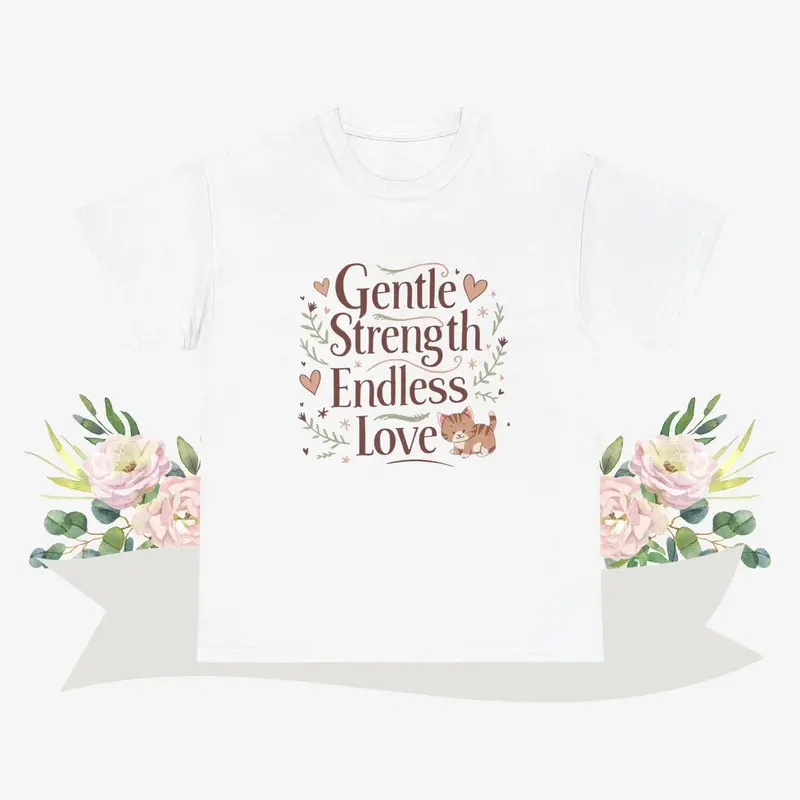 Gentle Strength Endless Love Grandma Cotton Tshirt 5