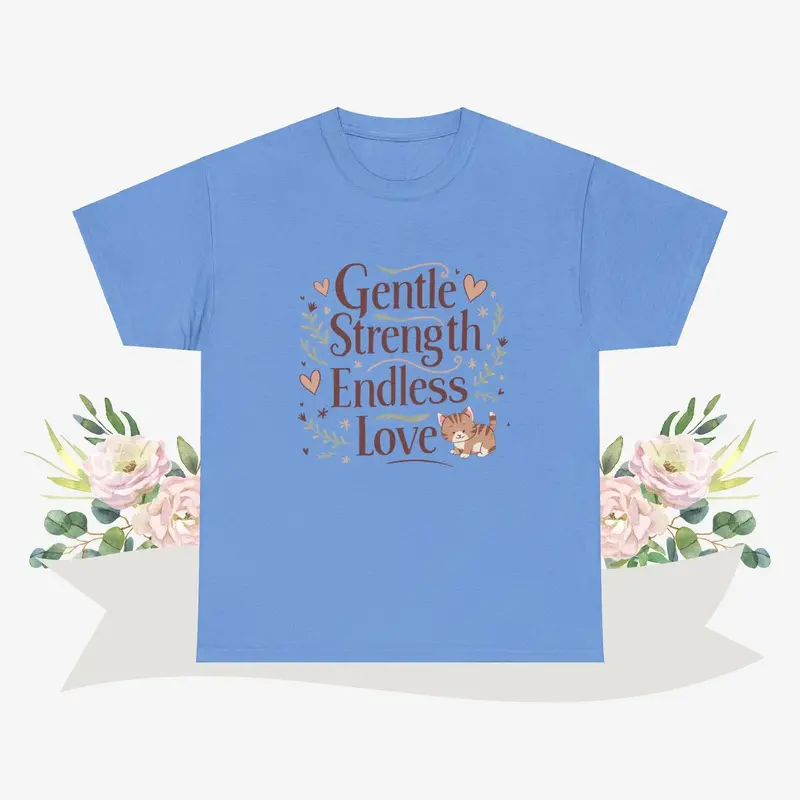 Gentle Strength Endless Love Grandma Cotton Tshirt 6