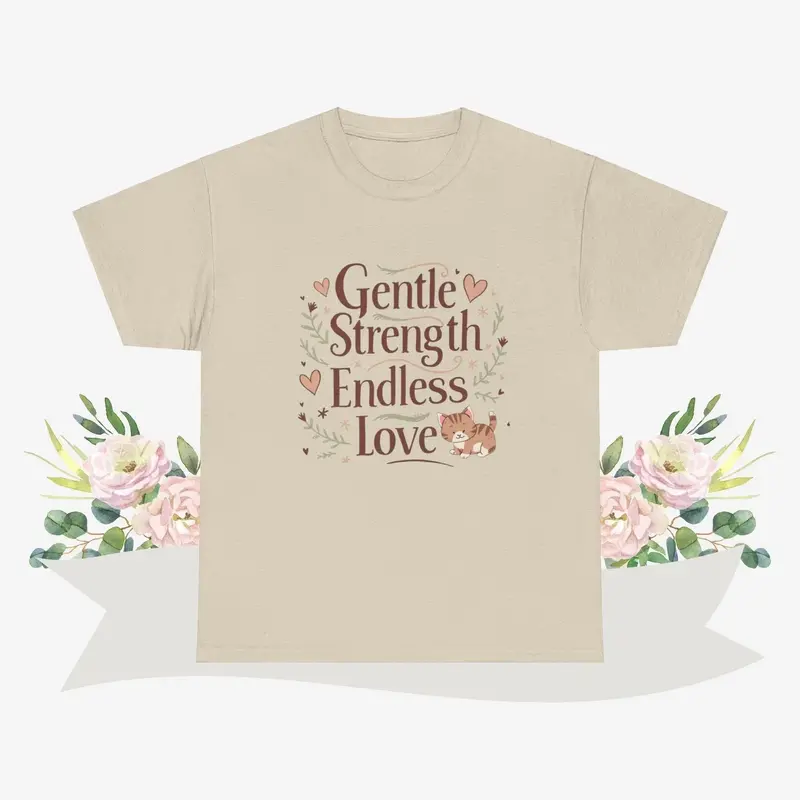 Gentle Strength Endless Love Grandma Cotton Tshirt 7