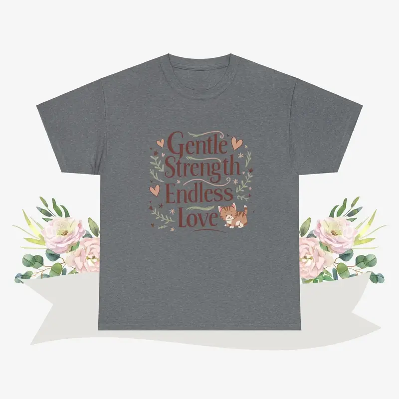 Gentle Strength Endless Love Grandma Cotton Tshirt 9