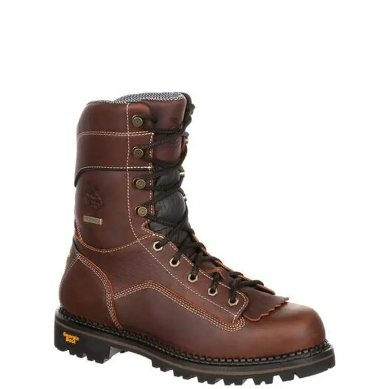 Georgia Boot Men's Amp Lt 9" Waterproof Eh Comp Toe Low Heel Logger Boot 2