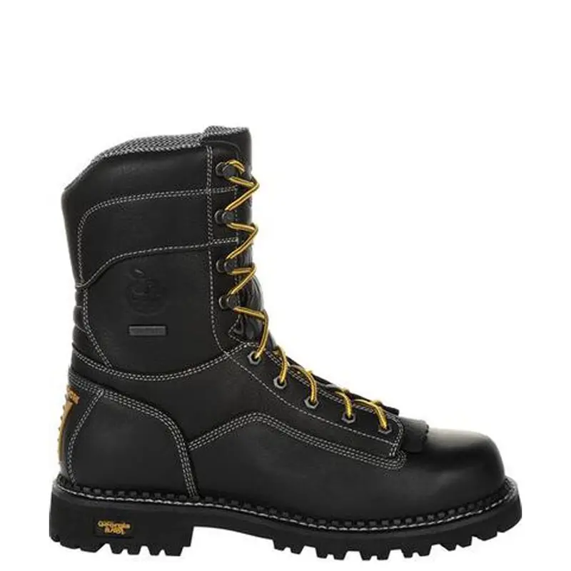 Georgia Boot Men's Amp Lt 9" Waterproof Eh Low Heel Comp Toe Logger Boot 1