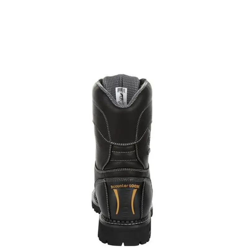 Georgia Boot Men's Amp Lt 9" Waterproof Eh Low Heel Comp Toe Logger Boot 3