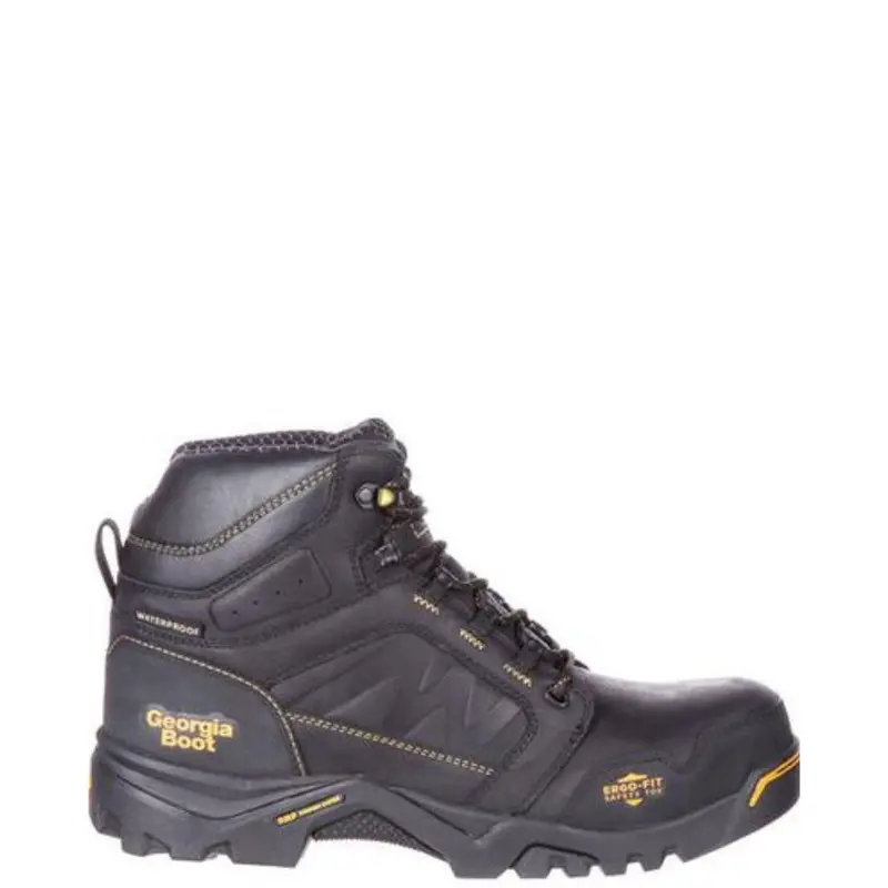 Georgia Boot Men's Amplitude 6" Waterproof Eh Comp Toe Hiker Work Boot 1