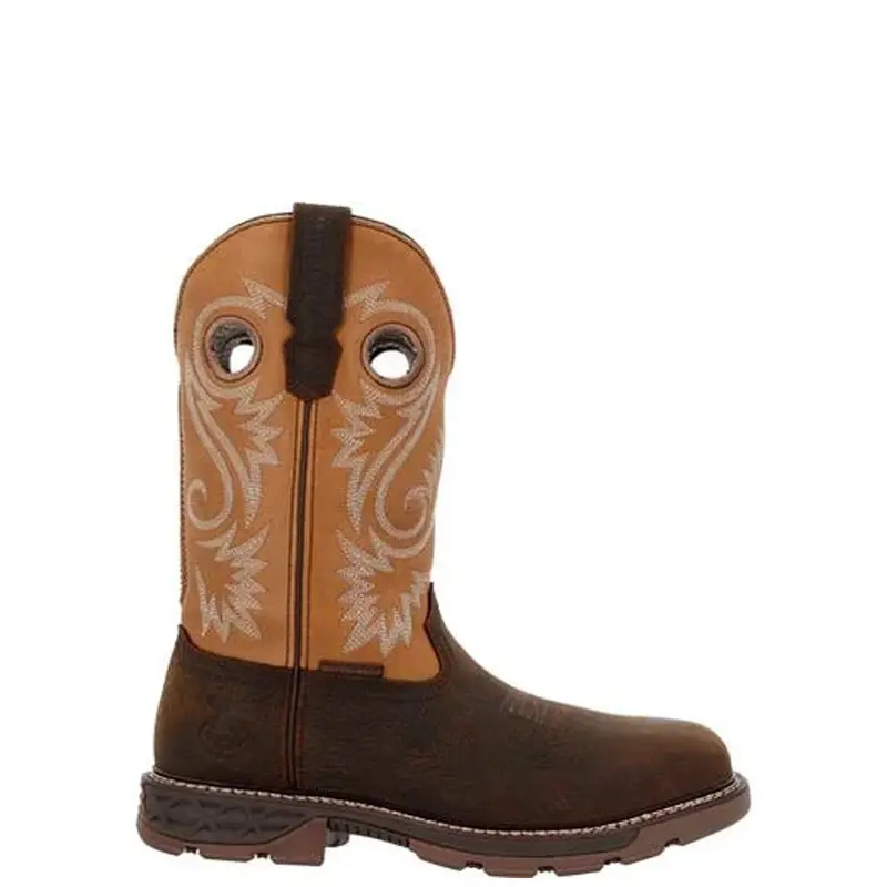 Georgia Boot Men's Carbo-Tec Flx 11" Waterproof Pull-On Western Boot 1