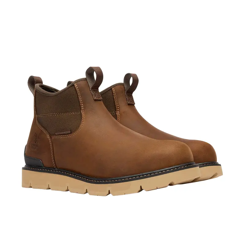 Georgia Boot Men's Carbon Flex Wedge Chelsea Carbon Toe Work Boot 5
