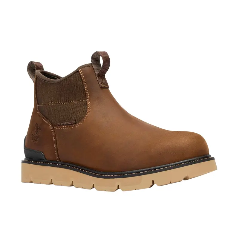 Georgia Boot Men's Carbon Flex Wedge Chelsea Work Boot 3
