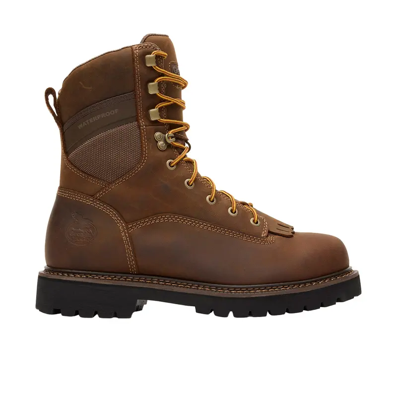 Georgia Boot Men's Core 37 9" Low Heel Waterproof Comp Toe Logger Work Boot 1