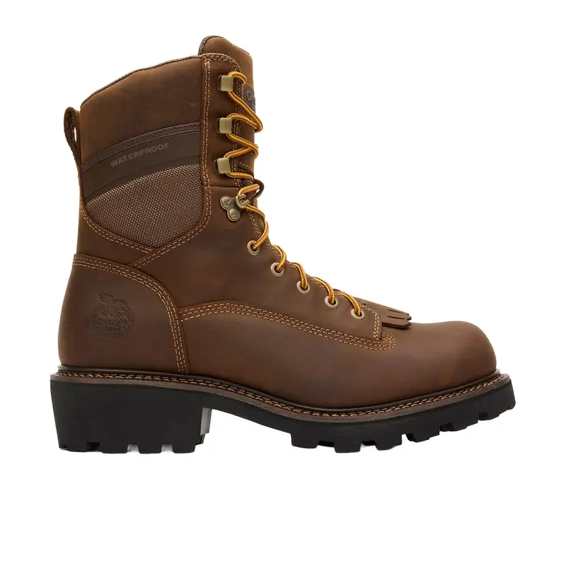 Georgia Boot Men's Core 37 9" Scalloped Heel Waterproof Work Boot 1