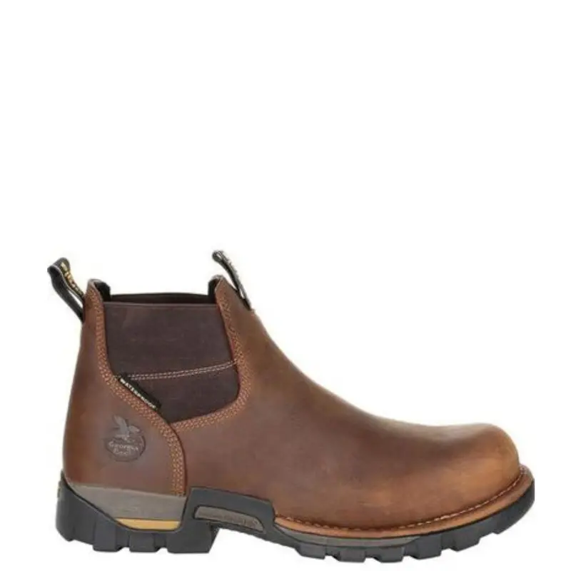 Georgia Boot Men's Eagle One 4" Waterproof Eh Soft Toe Chelsea Boot 1