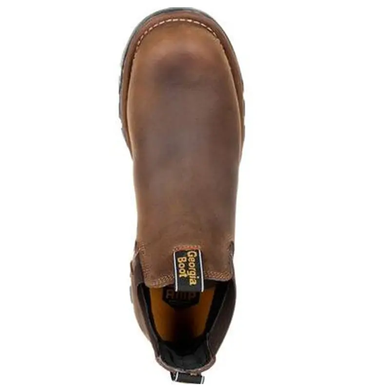Georgia Boot Men's Eagle One 4" Waterproof Eh Soft Toe Chelsea Boot 2
