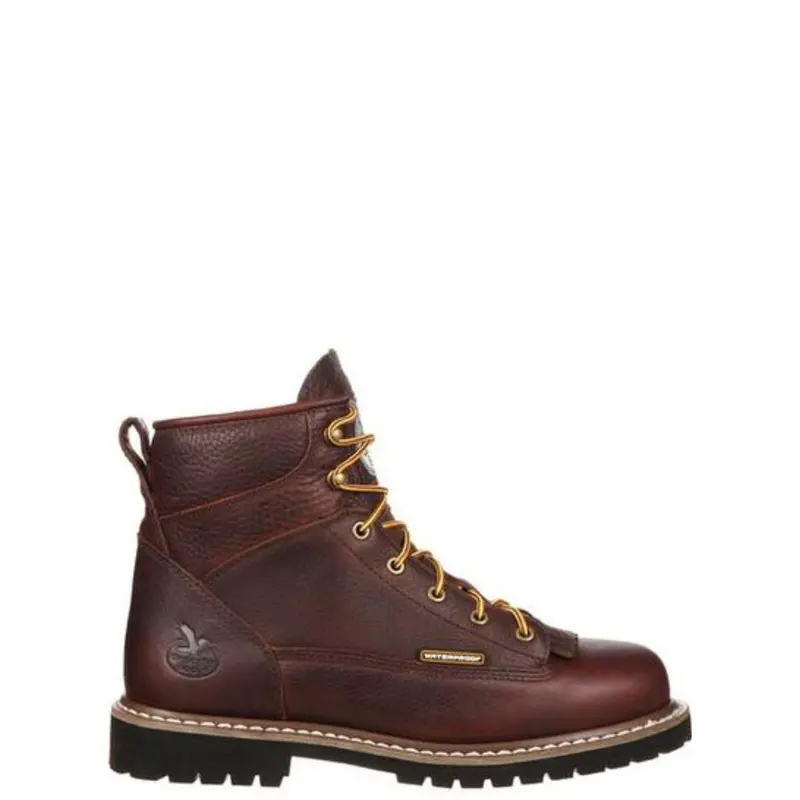 Georgia Boot Men's Lace-To-Toe 6" Waterproof Eh Soft Toe Work Boot 1