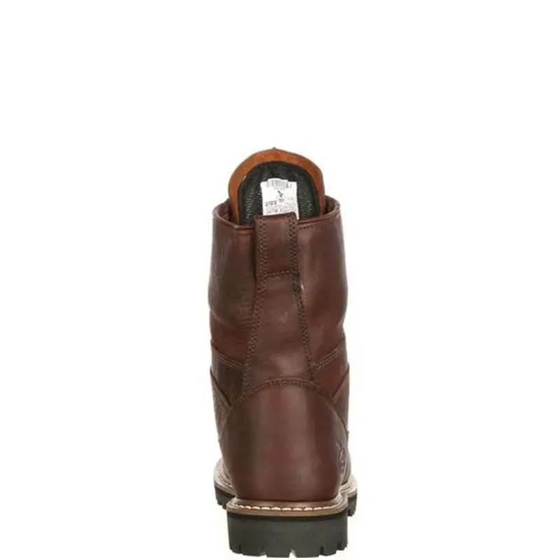 Georgia Boot Men's Lace-To-Toe 8" Waterproof Eh Steel Toe Work Boot 4