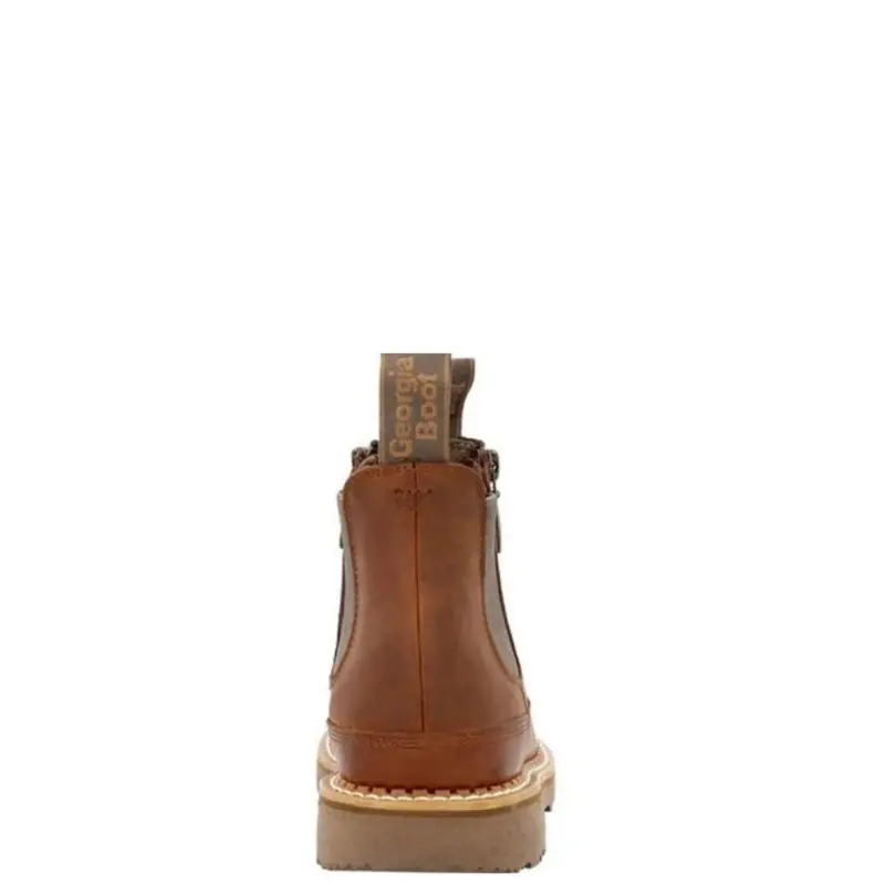 Georgia Boot Women's Side Zip 5" Slip Resistant Chelsea Romeo Boot 3