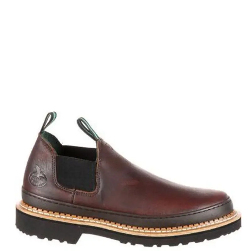 Georgia Giant Men's 4" Eh Pull-On Steel Toe Romeo Work Shoe 1