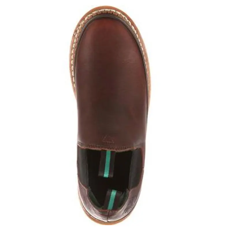 Georgia Giant Men's 4" Eh Pull-On Steel Toe Romeo Work Shoe 2