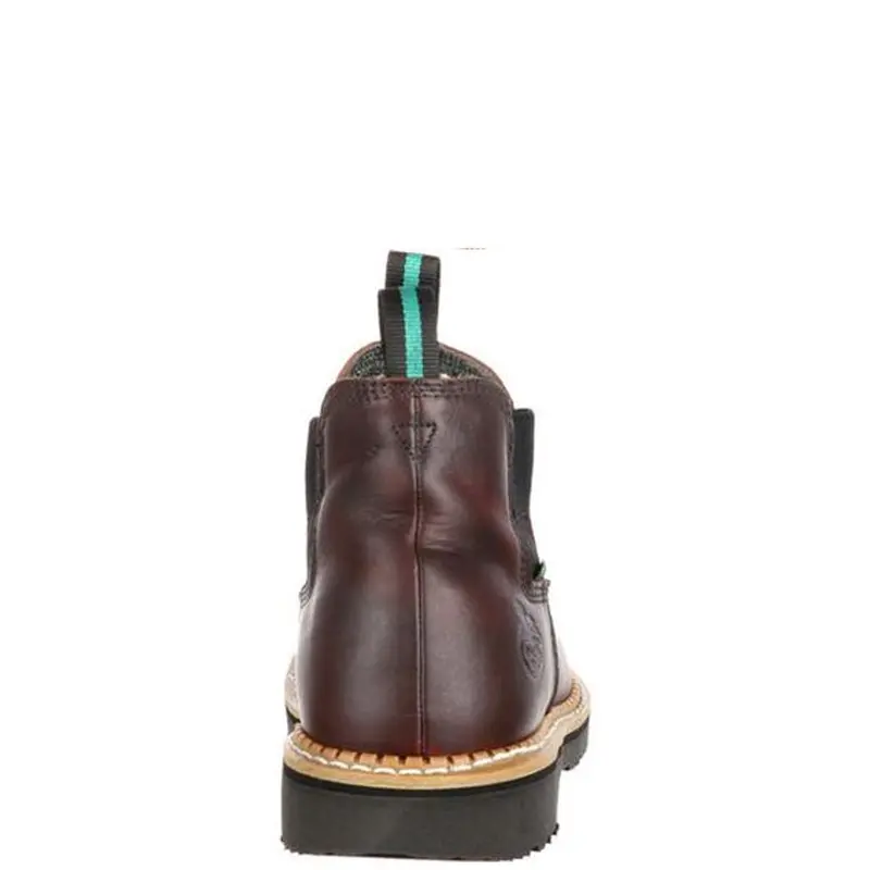 Georgia Giant Men's 5" Waterproof Eh Pull-On Steel Toe Romeo Boot 4