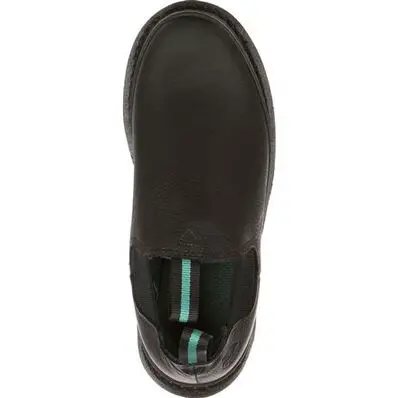 Georgia Giant Women's 4" Pull-On Soft Toe Romeo Work Shoe 2