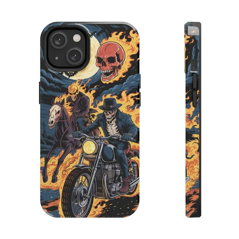 Ghost Rider Wireless Charger Tough Case 14