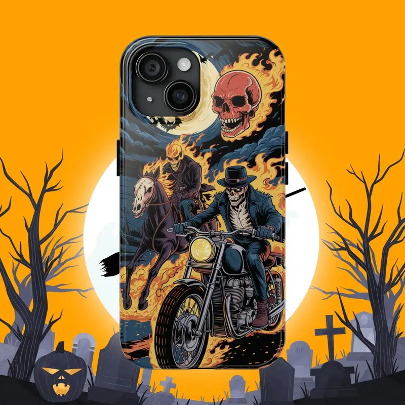 Ghost Rider Wireless Charger Tough Case 18