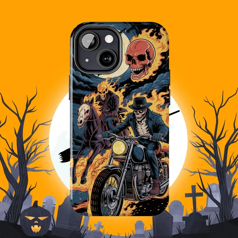 Ghost Rider Wireless Charger Tough Case 18