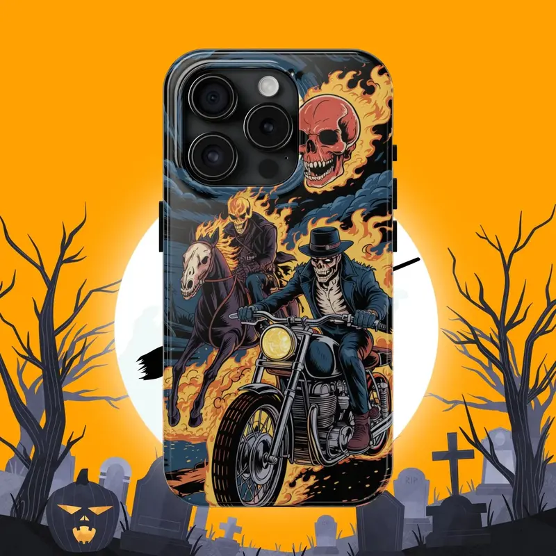 Ghost Rider Wireless Charger Tough Case 19