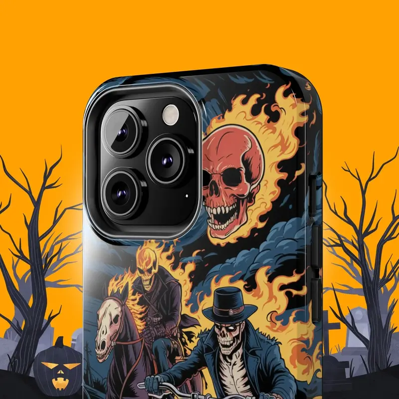Ghost Rider Wireless Charger Tough Case 19
