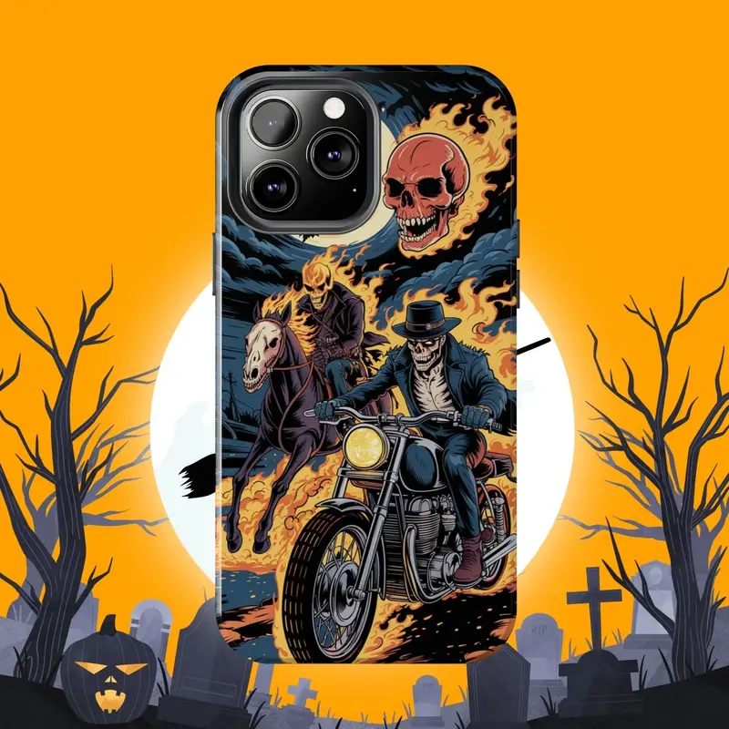 Ghost Rider Wireless Charger Tough Case 20
