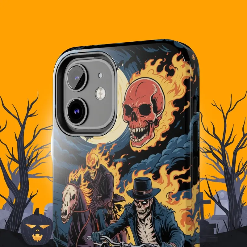 Ghost Rider Wireless Charger Tough Case 21