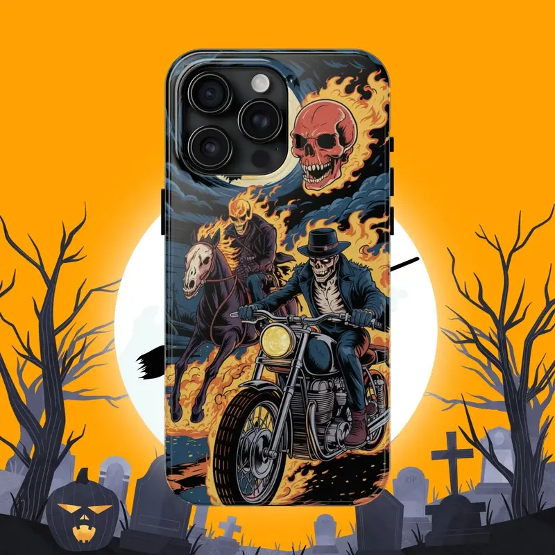 Ghost Rider Wireless Charger Tough Case 21