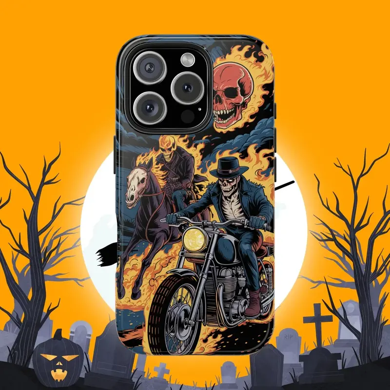 Ghost Rider Wireless Charger Tough Case 22