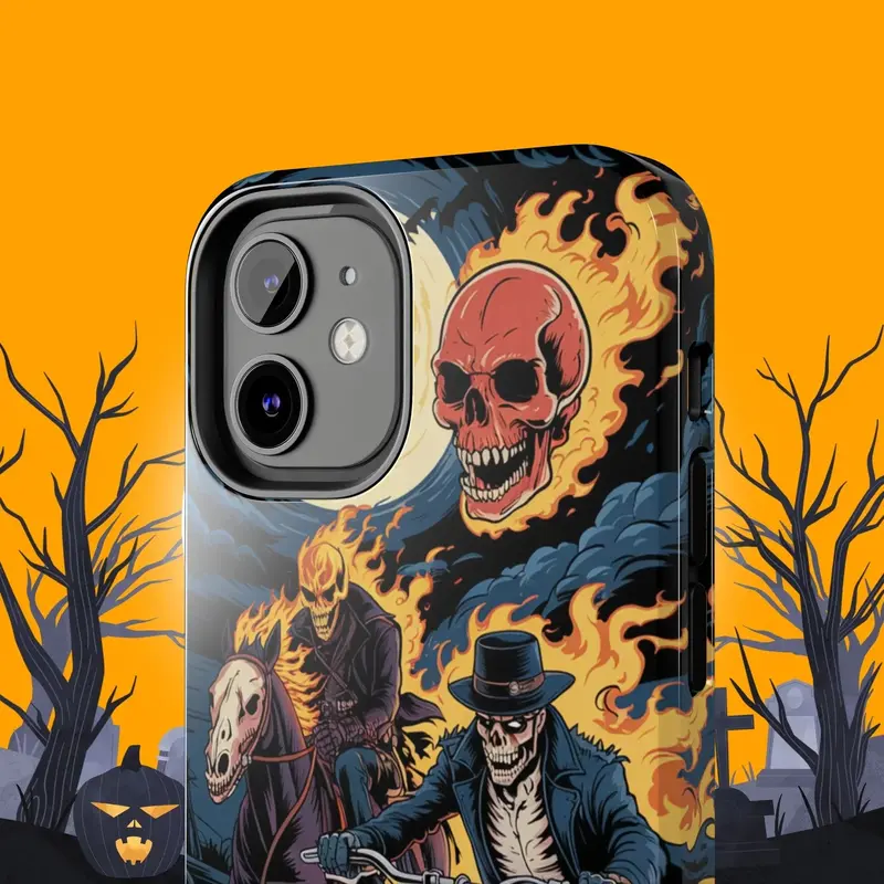 Ghost Rider Wireless Charger Tough Case 22