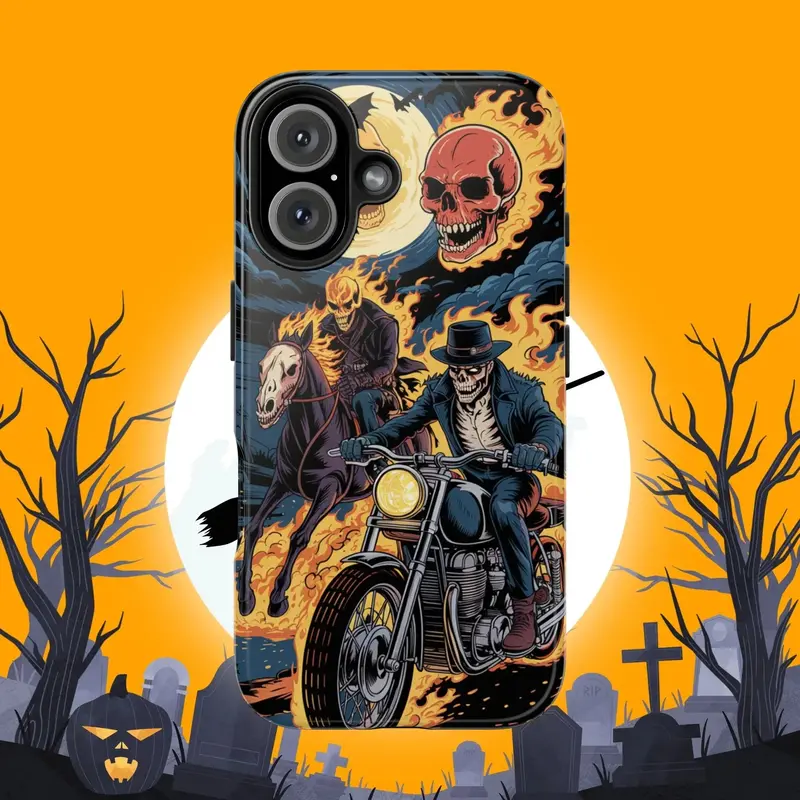 Ghost Rider Wireless Charger Tough Case 23