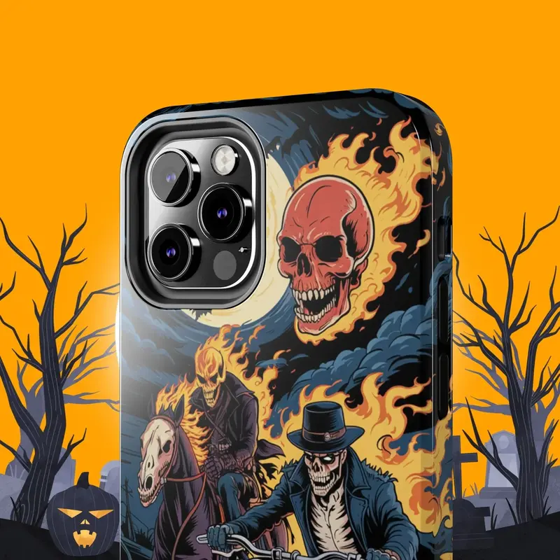 Ghost Rider Wireless Charger Tough Case 23
