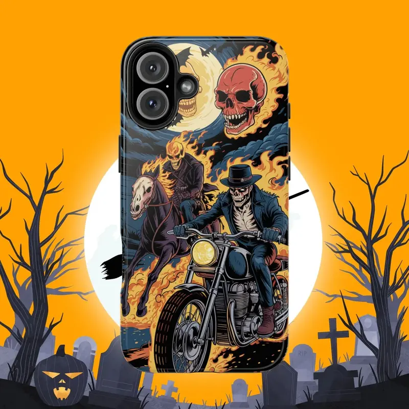 Ghost Rider Wireless Charger Tough Case 24