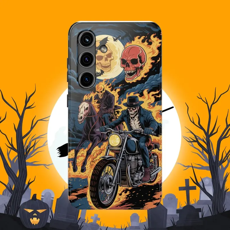 Ghost Rider Wireless Charger Tough Case 25