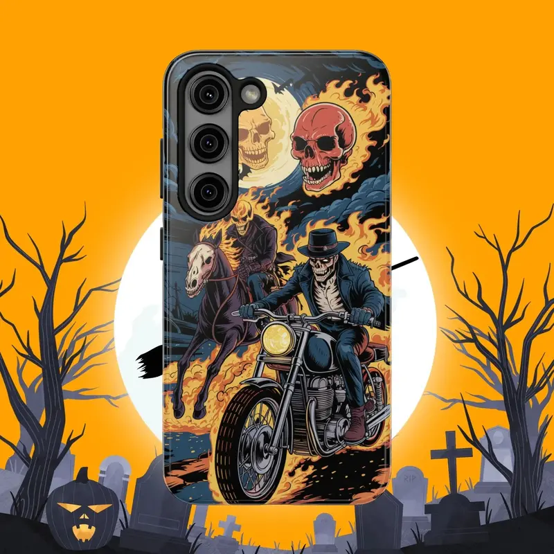 Ghost Rider Wireless Charger Tough Case 26