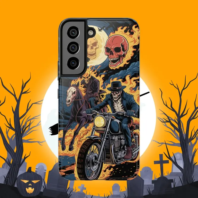 Ghost Rider Wireless Charger Tough Case 27