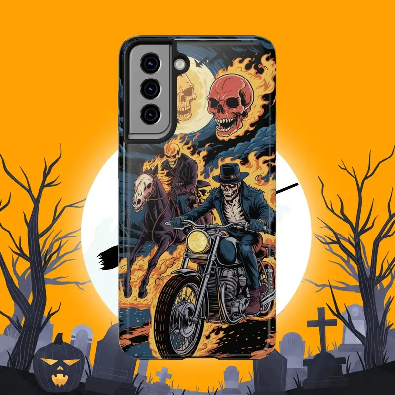 Ghost Rider Wireless Charger Tough Case 28