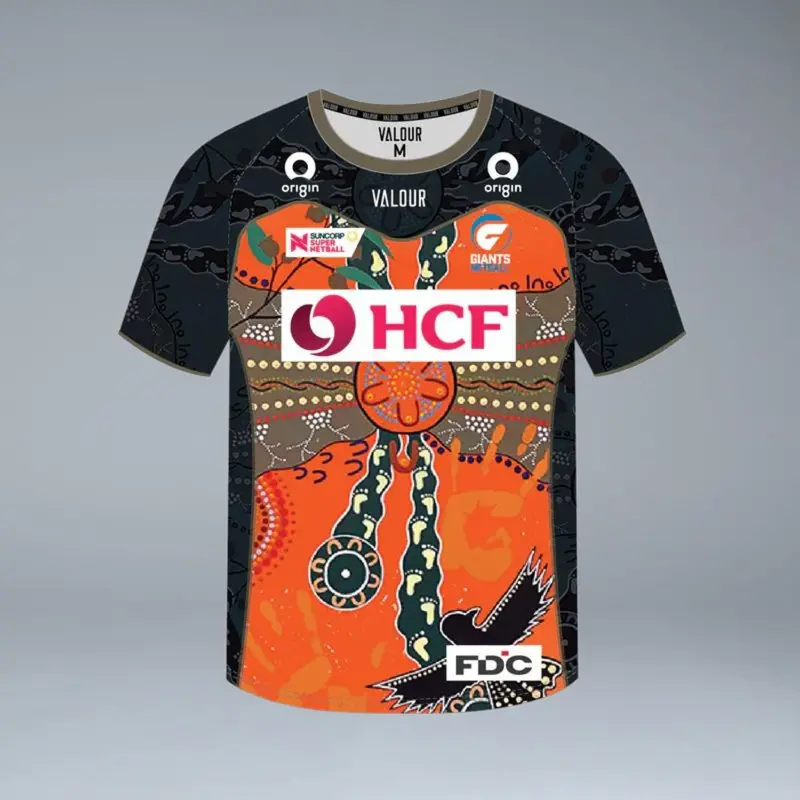 Giants First Nations Men's Warm Up Tee 2022 1