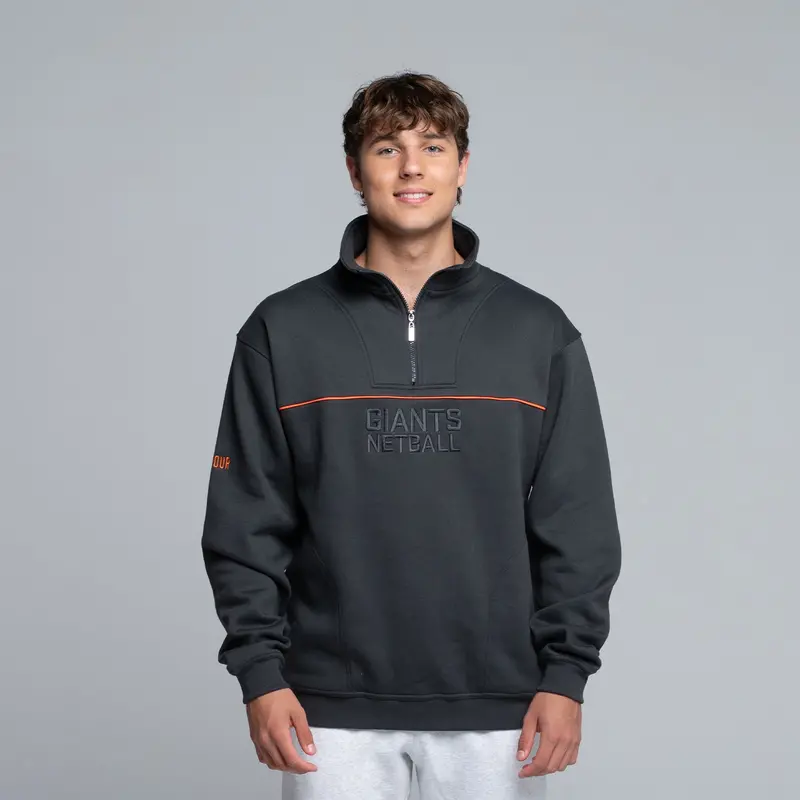 Giants Netball 1/2 Zip Fleece Top 1
